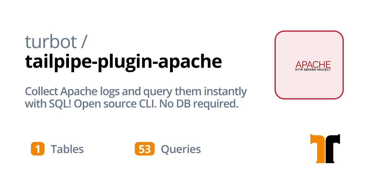 Apache plugin | Tailpipe Hub