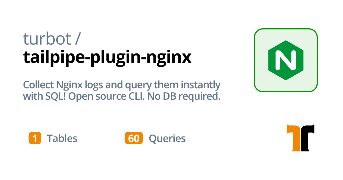 Nginx plugin | Tailpipe Hub